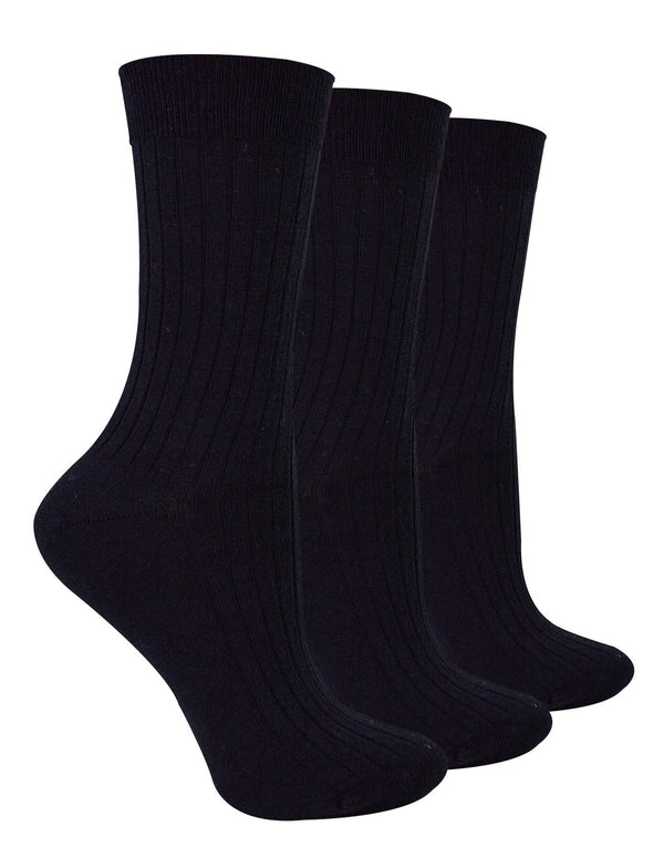 3 Pairs Ladies Breathable Merino Wool Dress Socks - Nexellus