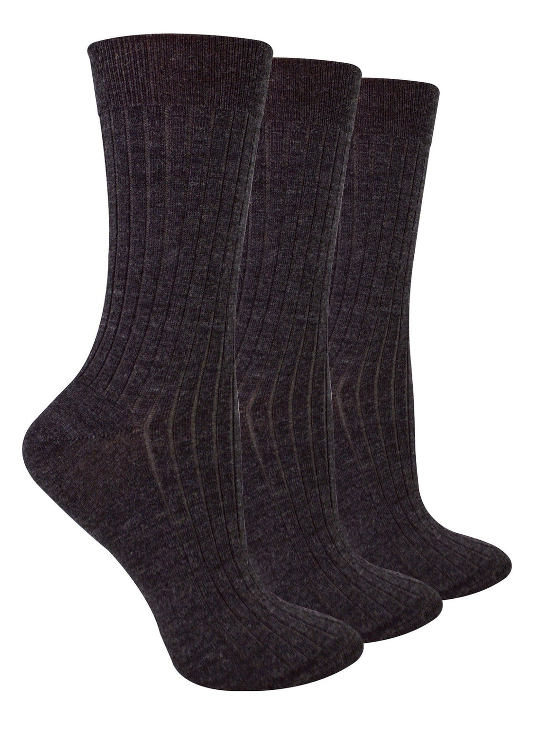 3 Pairs Ladies Breathable Merino Wool Dress Socks - Nexellus