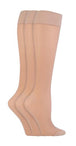 3 Pairs Ladies Compression DVT Flight Socks - Nexellus