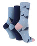 3 Pairs Ladies Cotton Socks | Animals - Nexellus