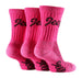 3 Pairs Ladies Cotton Walking Hiking Socks - Nexellus