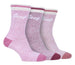 3 Pairs Ladies Heavy Duty Hiking Socks - Nexellus