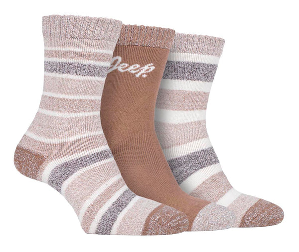 3 Pairs Ladies Heavy Duty Hiking Socks - Nexellus