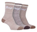 3 Pairs Ladies Heavy Duty Hiking Socks - Nexellus