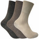 3 Pairs Ladies Non Elastic Thermal Diabetic Socks - Nexellus