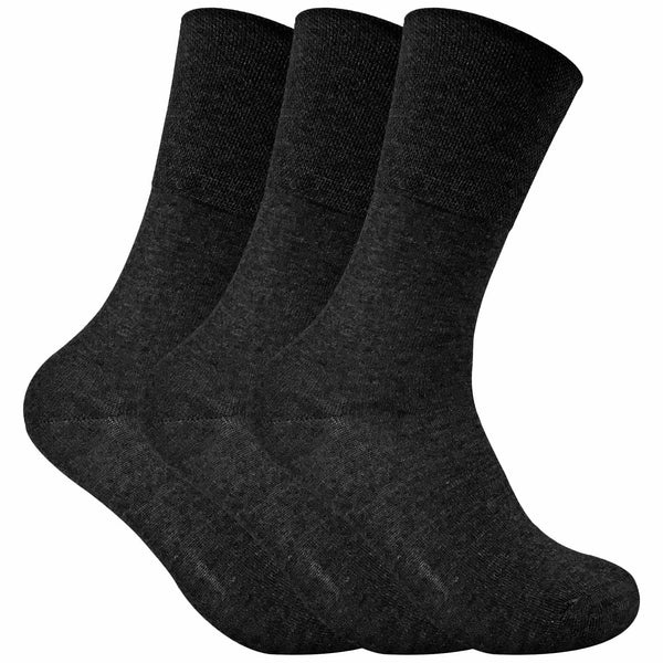 3 Pairs Ladies Non Elastic Thermal Diabetic Socks - Nexellus