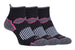 3 Pairs Ladies Short Quarter Sports Running Socks - Nexellus