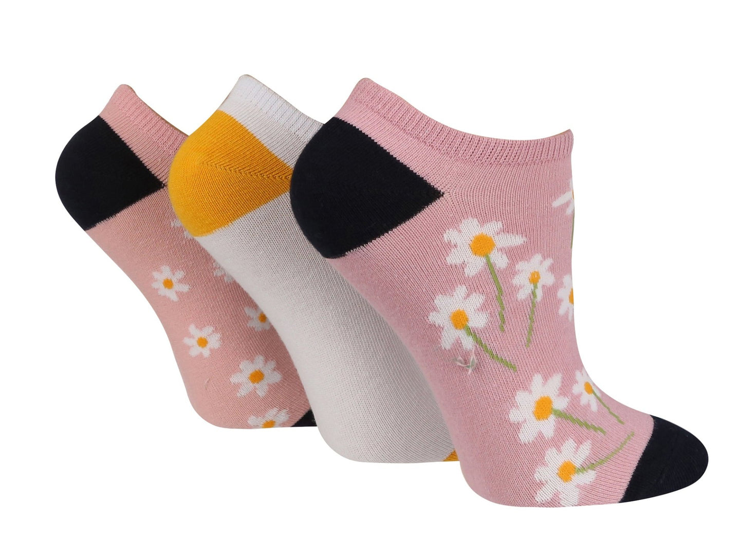 3 Pairs Ladies Trainer Socks | Animals - Nexellus