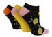 3 Pairs Ladies Trainer Socks | Animals - Nexellus