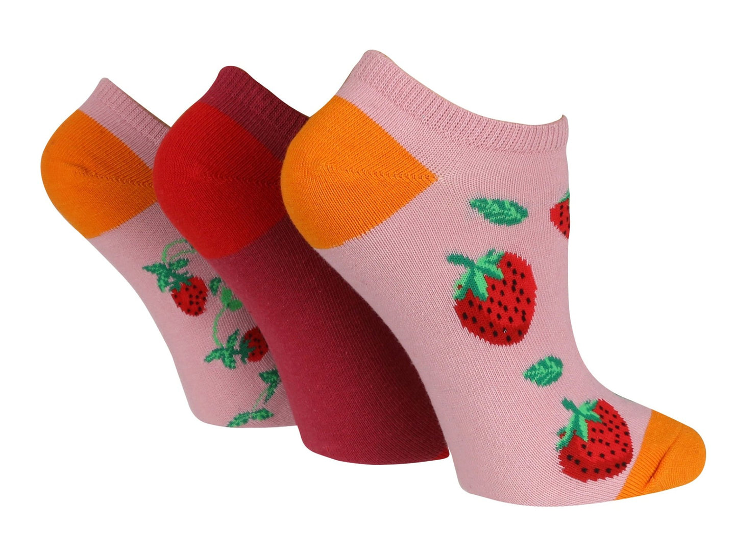 3 Pairs Ladies Trainer Socks | Animals - Nexellus