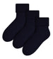 3 Pairs Ladies Warm Fuzzy Wool Lounge Bed Socks - Nexellus