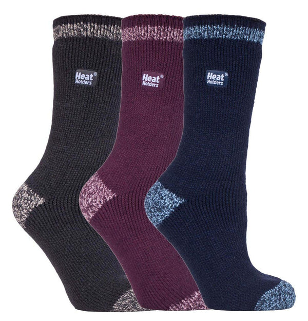 3 Pairs Ladies Winter Thermal Socks - Nexellus