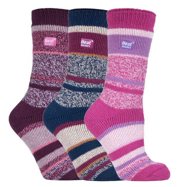 3 Pairs Ladies Winter Thermal Socks - Nexellus