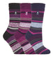 3 Pairs Ladies Winter Thermal Socks - Nexellus