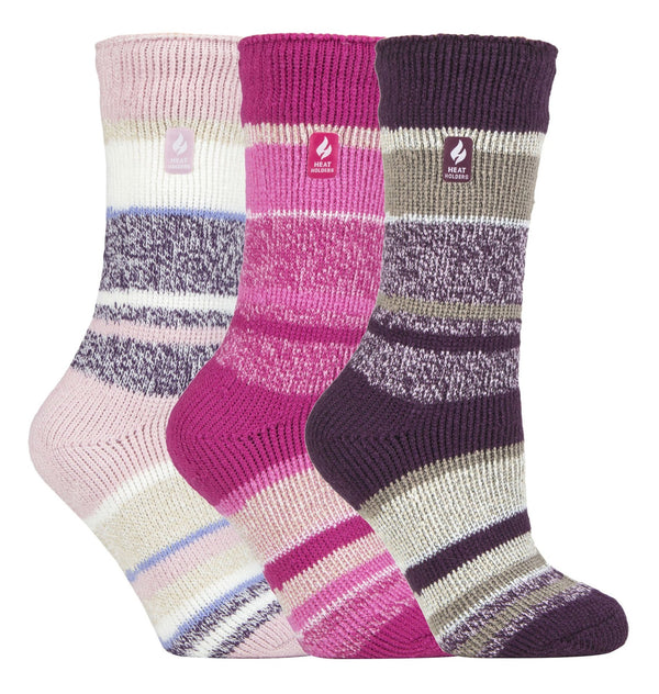 3 Pairs Ladies Winter Thermal Socks - Nexellus