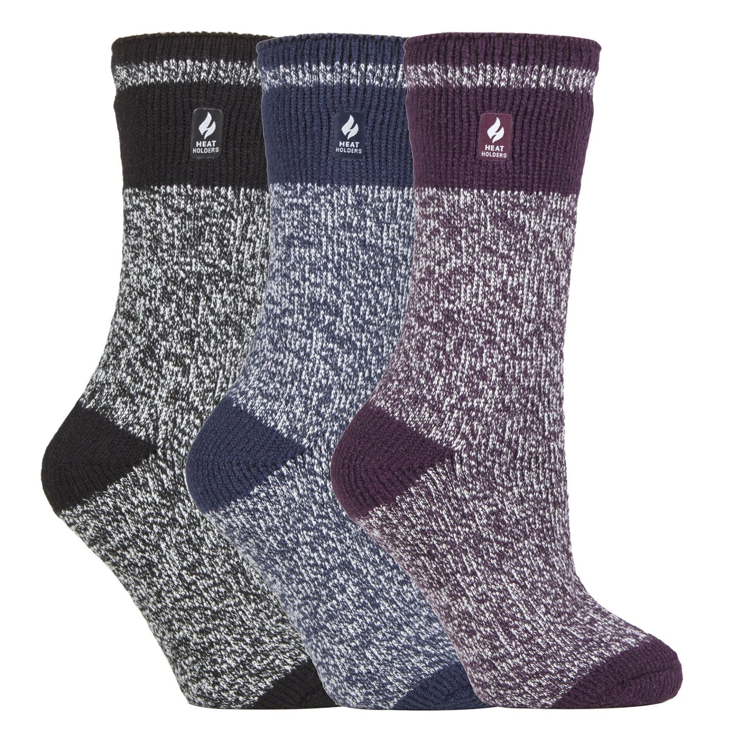 3 Pairs Ladies Winter Thermal Socks - Nexellus