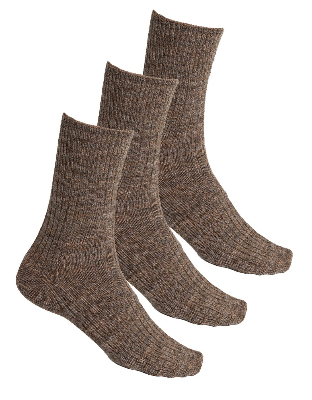 3 Pairs Ladies Winter Thick Alpaca Wool Socks - Nexellus