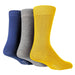 3 Pairs Mens Bamboo Socks | Plain - Nexellus