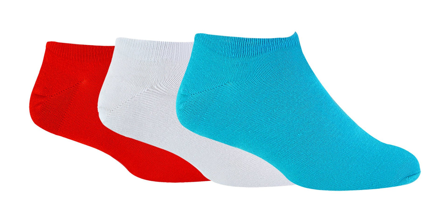 3 Pairs Mens Bamboo Trainer Socks - Nexellus