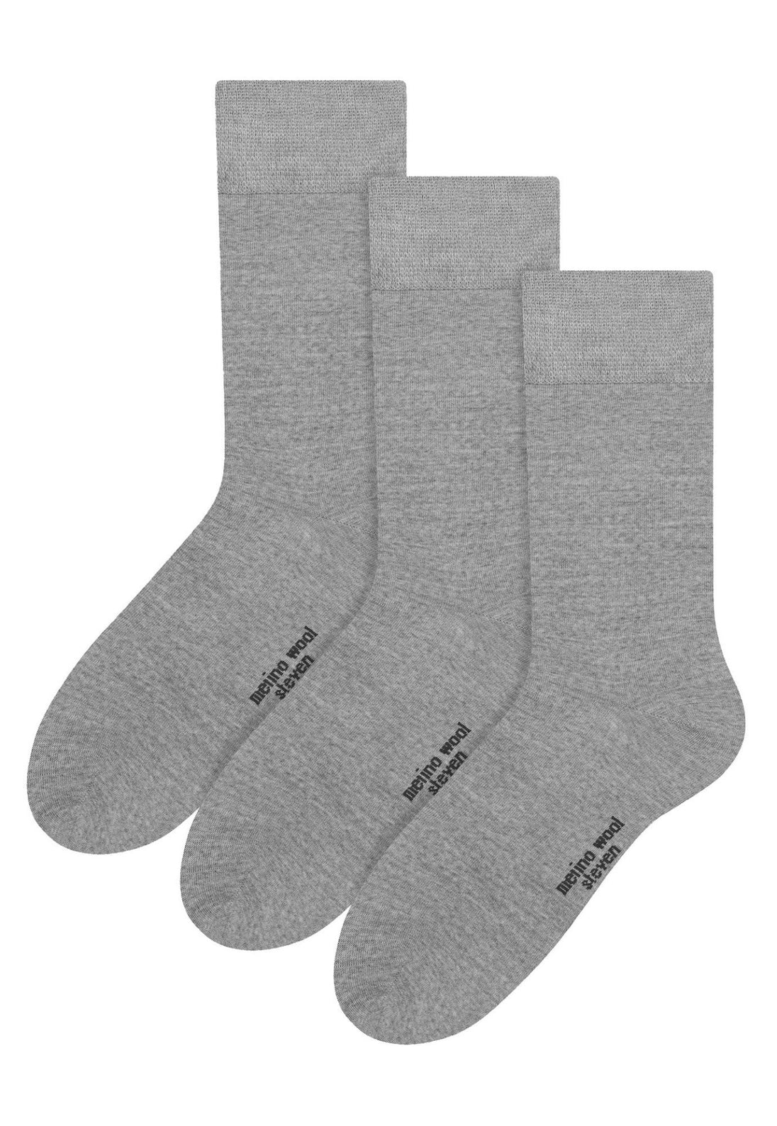 3 Pairs Mens Breathable Merino Wool Dress Socks - Nexellus