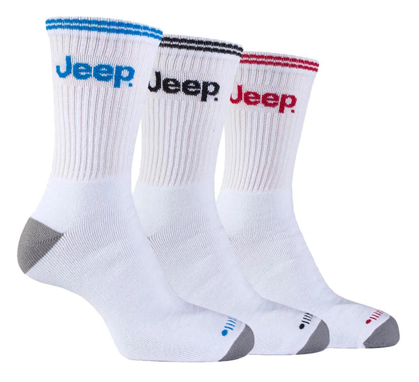 3 Pairs Mens Cotton Cushioned Sport Socks - Nexellus