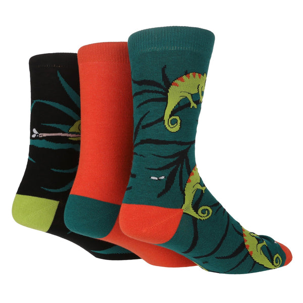 3 Pairs Mens Cotton Socks | Novelty - Nexellus