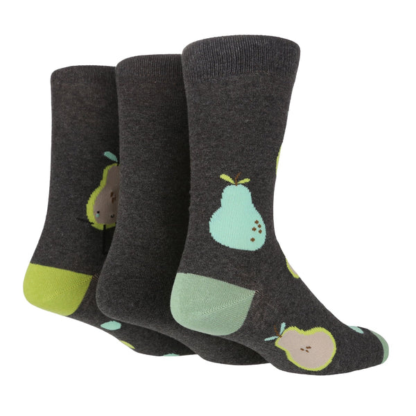 3 Pairs Mens Cotton Socks | Novelty - Nexellus