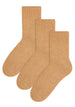 3 Pairs Mens Ribbed Mid Calf Wool Dress Socks - Nexellus