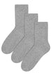 3 Pairs Mens Ribbed Mid Calf Wool Dress Socks - Nexellus