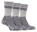 3 Pairs Mens Terrain Cushion Sole Hiking Socks - Nexellus