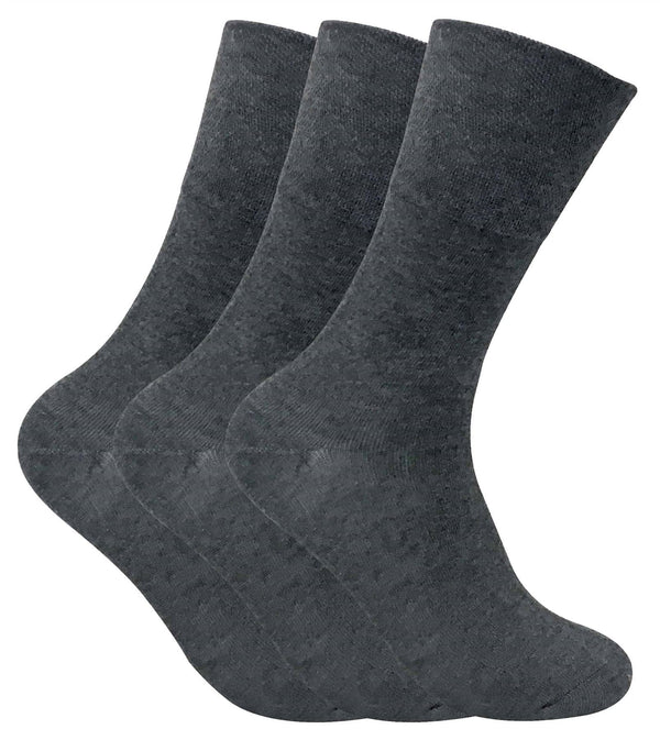 3 Pairs Mens Thermal Diabetic Socks (6 - 11 UK / THRDIAM04) - Nexellus