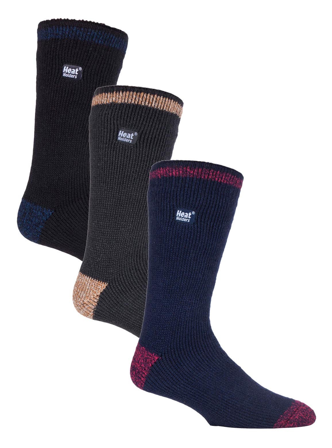 3 Pairs Mens Thermal Socks for Winter - Nexellus