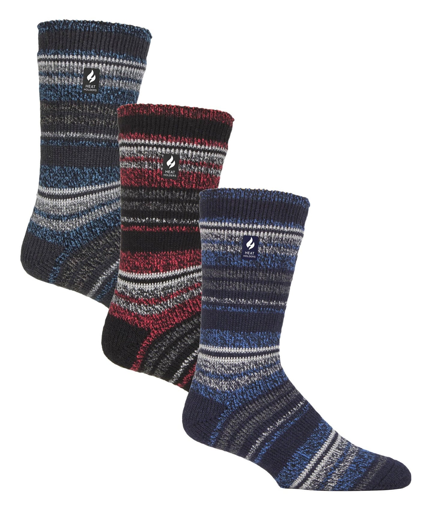 3 Pairs Mens Thermal Socks for Winter - Nexellus