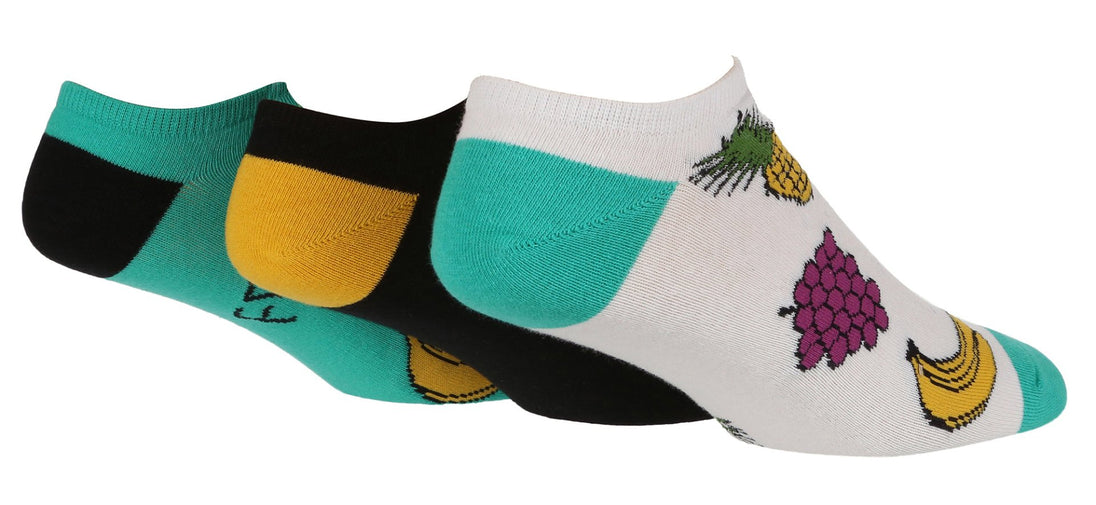 3 Pairs Mens Trainer Socks | Novelty - Nexellus