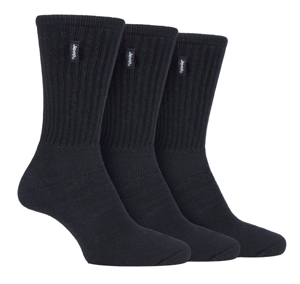 3 Pairs Mens Vintage Cotton Cushioned Socks - Nexellus