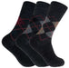 3 Pairs Mens Warm Lambs Wool Non Elastic Socks - Nexellus