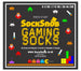 3 Pairs Retro Gaming Socks (6 - 11 UK / Gaming Controllers) - Nexellus