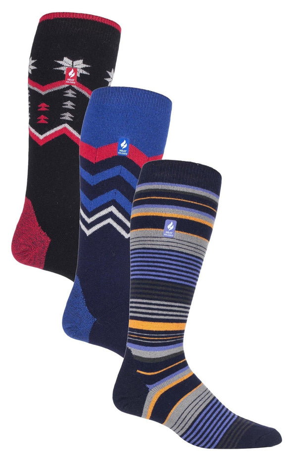 3 Pairs Ultra Lite Mens Ski Socks - Nexellus