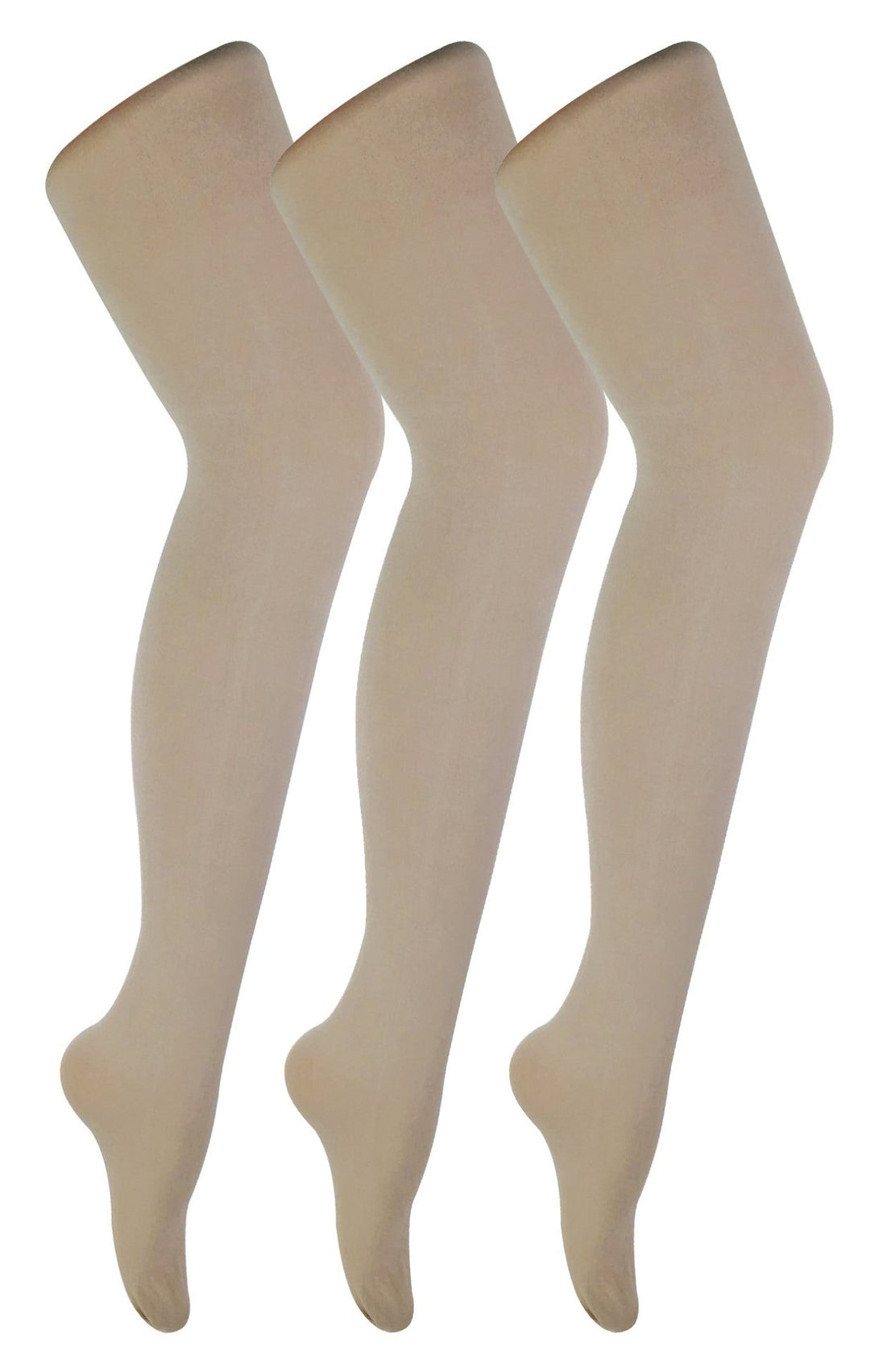 3 Pairs Womens Coloured Opaque 80 Denier Tights - Nexellus