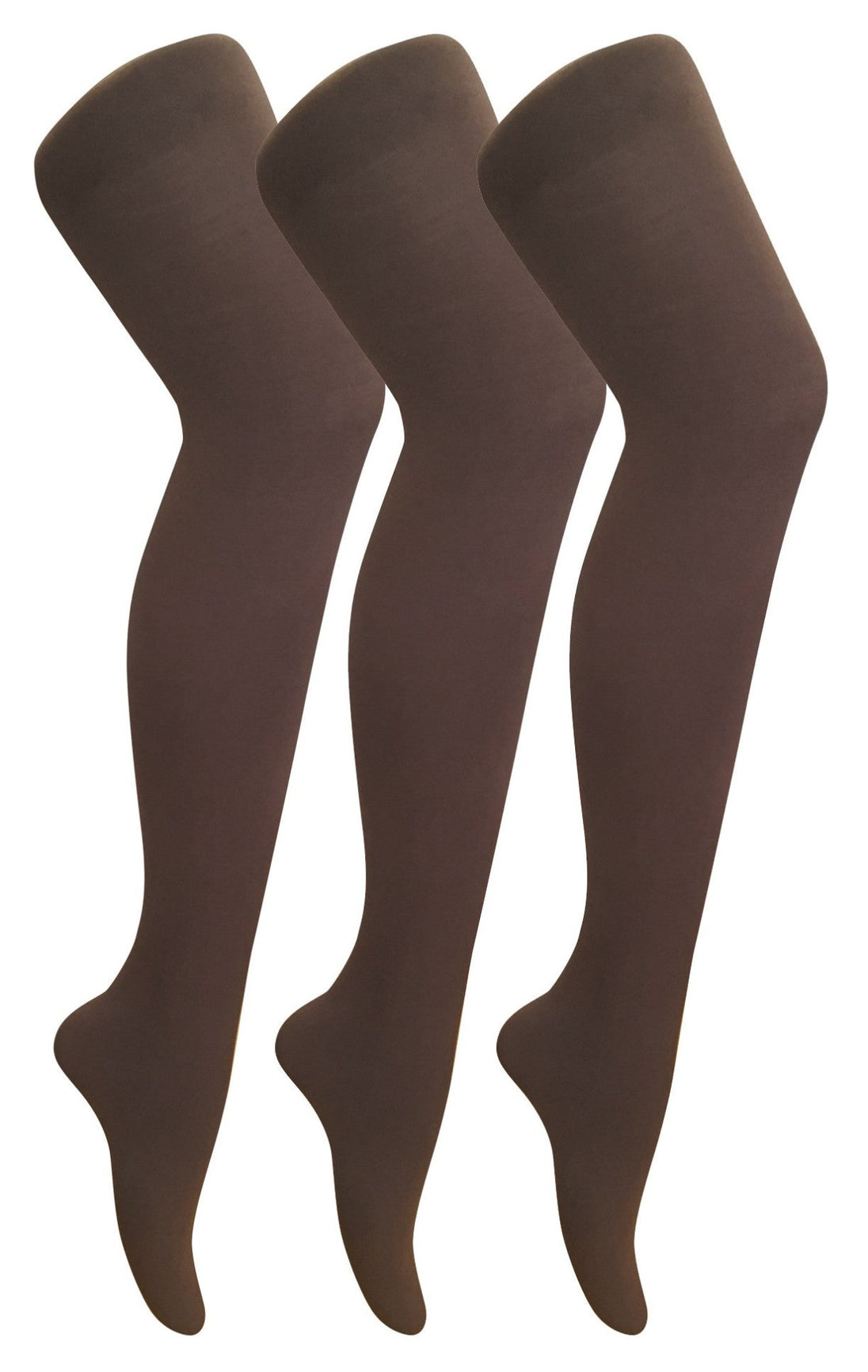 3 Pairs Womens Coloured Opaque 80 Denier Tights - Nexellus