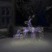 3 piece christmas light display reindeers 229 leds - Nexellus