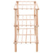 3 - Tier Shoe Rack Solid Fir Wood - Nexellus