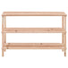 3 - Tier Shoe Rack Solid Fir Wood - Nexellus