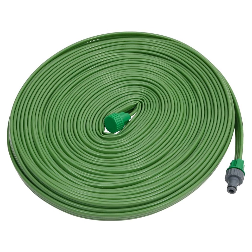 3 - Tube Sprinkler Hose Green 22.5 m PVC - Nexellus