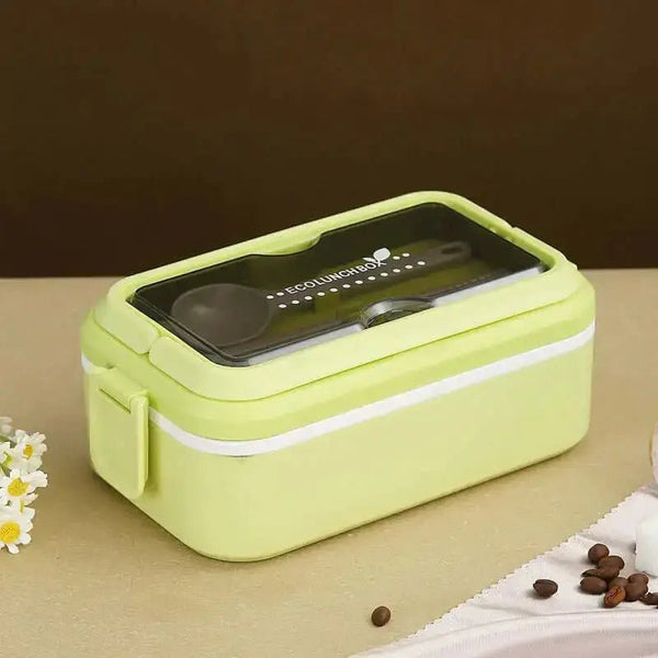 304 stainless steel lunch bento box heating portable fast food - Nexellus