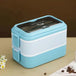 304 stainless steel lunch bento box heating portable fast food - Nexellus