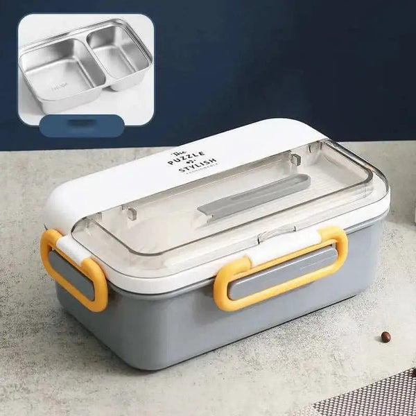 304 stainless steel lunch box with soup bowl school children’s - Nexellus