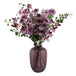 30cm Mulberry Purple Bubble Glass Vase - Nexellus