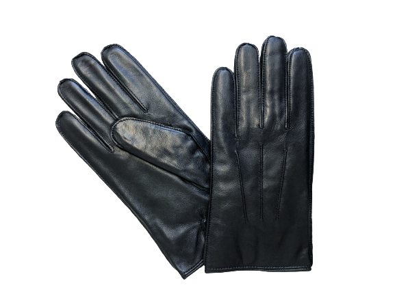 Black Leather Gloves - Nexellus