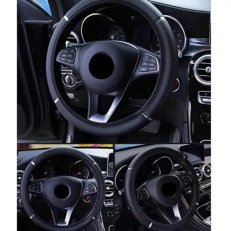 38cm car steering wheel cover auto steering wheel braid - Nexellus